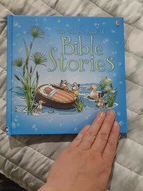 The Usborne Old&New Testament Bible Stories Hardcover Y2K Cottagecore Educationa